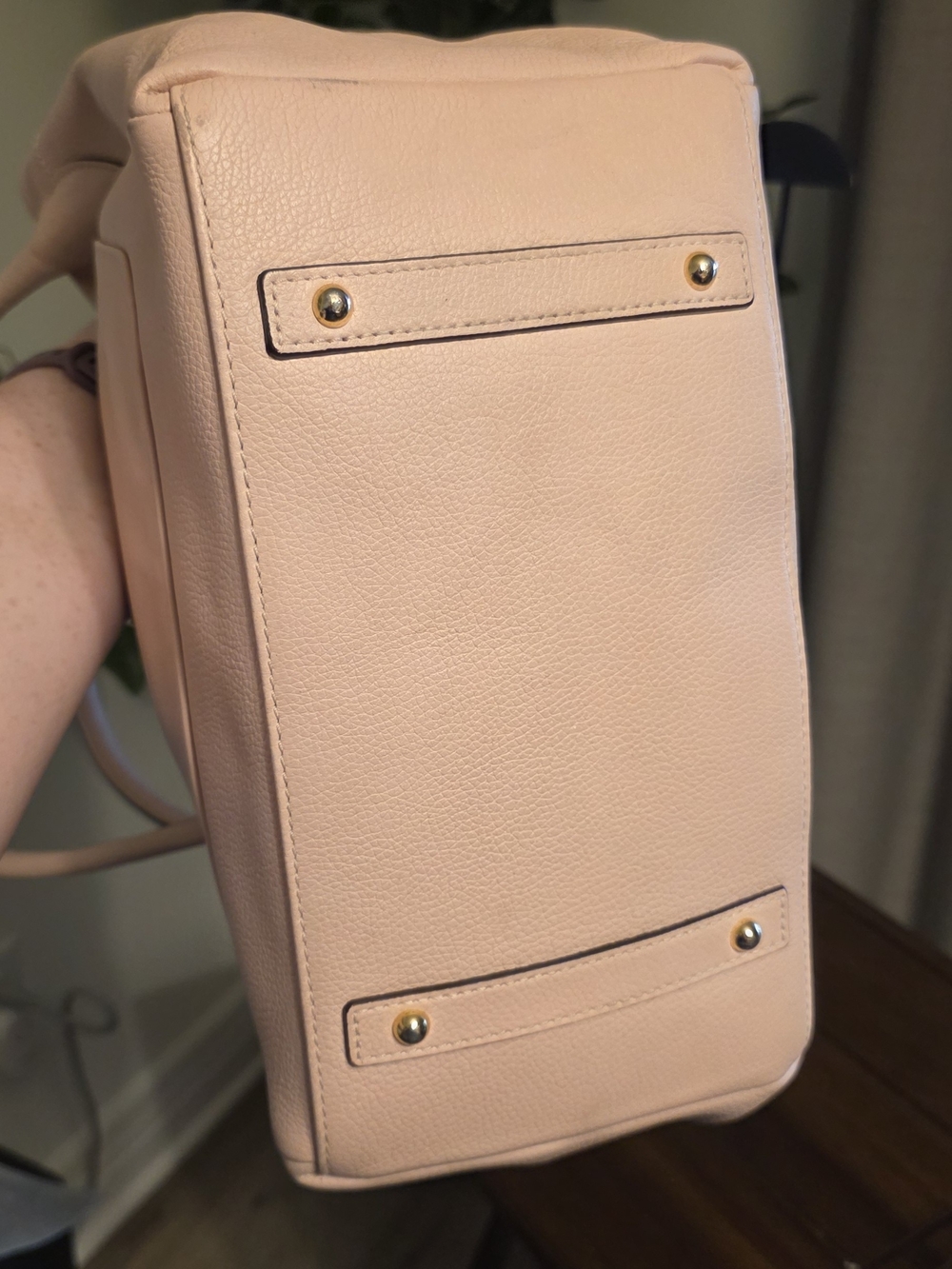 Dooney & Bourke Pink Belvedere Logo Lock Tote Bag, Large, Preloved - Picture 5 of 12